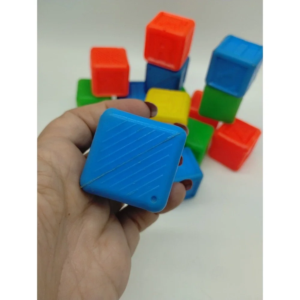 Vintage Colorful Soft Plastic Alphabet Animal 1.5
